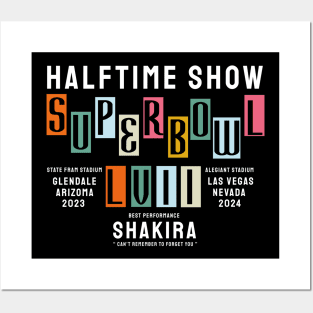 halftime show - performance shakira Posters and Art